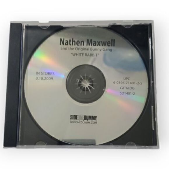 Nathen Maxwell‎ - White Rabbit [2009 Advance CD Promo] - Picture 1 of 2